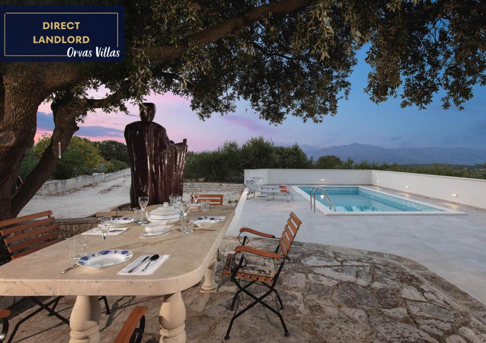 Villa Dubrava Tranquil Retreat Nestled In An Olive Grove For Serene Escapes Pucisca Dış mekan fotoğraf