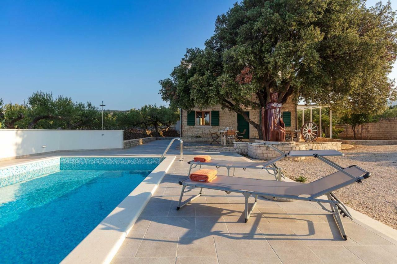 Villa Dubrava Tranquil Retreat Nestled In An Olive Grove For Serene Escapes Pucisca Dış mekan fotoğraf